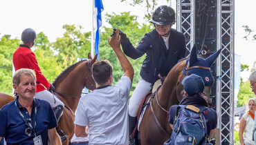 Thrills and spills from the Longines League of Nations™ in Rotterdam