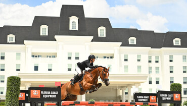 Lauren Balcomb and Verdini d’Houtveld Z make triumphant return in CSI4* 1.50m $63,000 Florida Coast Equipment Grand Prix qualifier
