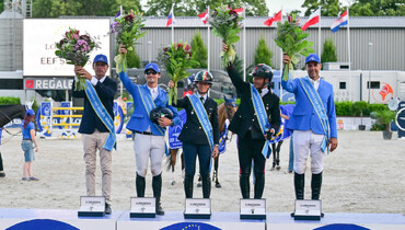 Team Italy wins the second Longines EEF Series semi-final in Budapest