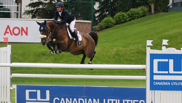 Darragh Kenny and Zero K win the CSI5* 1.55m Canadian Utilities Cup at the Spruce Meadows 'Pan-American', presented by Rolex