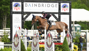 Campbell Brown claims first FEI win in $32,000 CSI3* Speed Class presented by Purina Animal Nutrition at Lake Placid Horse Shows