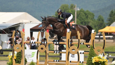 Mark Bluman wins $45,000 Wölffer Estate CSI3* Welcome Stake at Lake Placid Horse Shows