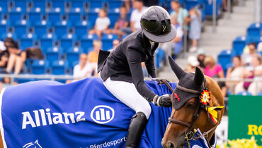 Nina Mallevaey and My Clementine save the best for last in the CSIO5* 1.55m Allianz-Prize at CHIO Aachen 2025