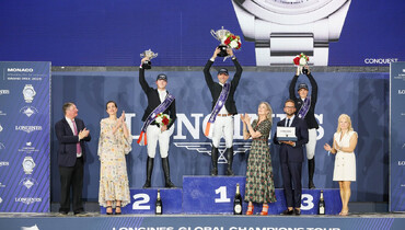 Simon Delestre and Cayman Jolly Jumper victorious in the CSI5* 1.60m €1.5 million Longines Global Champions Tour Grand Prix du Prince de Monaco