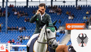 Emotional win for Yuri Mansur in the CSIO5* 1.45m Mystic Rose Prize at CHIO Aachen 2025