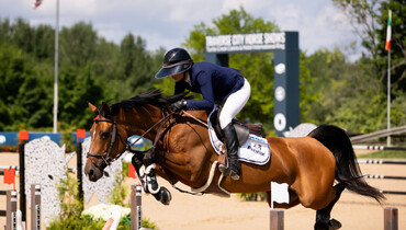 Keri Potter shifts into high gear for three-star win at Great Lakes Equestrian Festival