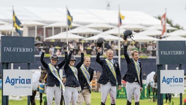 Sweden triumphs on home soil in thrilling CSIO5* Agria Falsterbo Nations Cup 2025