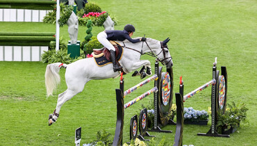 Jessica Springsteen and Naomi van het Keizershof speed to victory on opening day of the Longines Tops International Arena Summer Classic