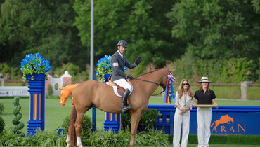 Harrie Smolders shines in hunter debut to win opening day of the Baran Global Hunter Classic