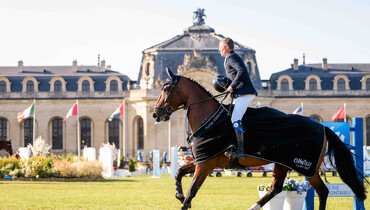 Guillaume Batillat and Qapella di Lini win the CSI4* 1.45m Grand Prix de la Laiterie de Montaigu in Chantilly