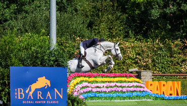 John French steals the show on day two of the Baran Global Hunter Classic at Longines Tops International Arena