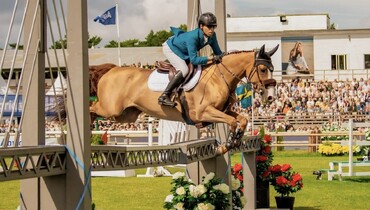 Abdel Saïd and Arpege du Ru win the Falsterbo Derby
