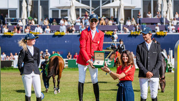 Karl Cook and Caracole de La Roque triumph in Falsterbo’s Rolex Grand Prix presented by Agria