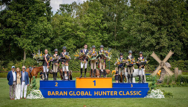 Team Hesslink Williams crowned Global Champions as inaugural Baran Global Hunter Classic concludes at Longines Tops International Arena