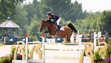 Keri Potter and Kalimera van de Nethe Z set new standard in Southern Arches Grand Prix