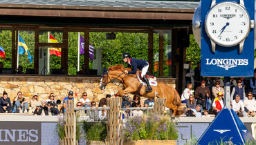 The Brits keep calm and carry on to retain their lead on day two of the Longines FEI Jumping European Championship 2025