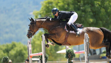 Karrie Rufer takes the win in Woodside with Stern dei Folletti in $80,000 1.45m Grand Prix CSI2*, presented by Horseflight