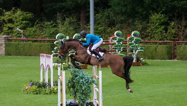 Bassem Mohammed and F One USA win the CSI4* 1.50m in Valkenswaard