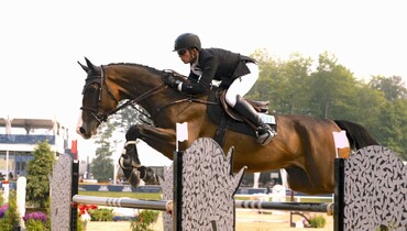 Sam Walker on winning form in CSI3* The Dexter Grand Prix at Great Lakes Equestrian Festival