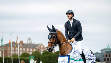 Richard Vogel and Phenyo van het Keysersbos victorious in Wednesday's CSIO5* 1.55m Sport Ireland Classic in Dublin