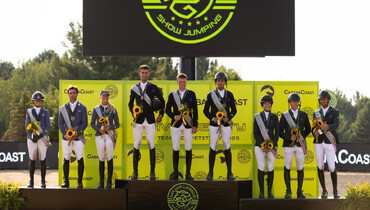 Team Helios storms ahead in opening Major League show jumping team competition
