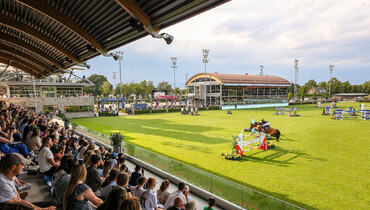 The riders for CSI5* Longines Global Champions Tour of Valkenswaard