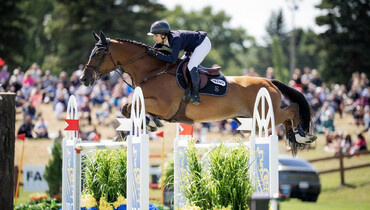 Adrienne Sternlicht and Origa v/h Zuid-Pajottenland stars of the CSI5* $340,000 RBC Grand Prix in Ottawa