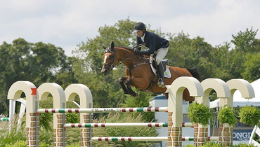 Lorcan Gallagher kicks off the Hampton Classic with a win