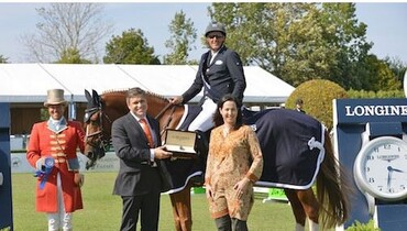 O'Shea crosses the line in time to win Longines Cup at the Hampton Classic