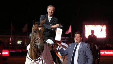 Victory for Patrice Delaveau in Friday's Grand Prix qualifier at Stephex Masters