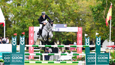 Rodrigo Giesteira Almeida and Karonia.L top Friday’s CSI4* 1.55m Fundacion Gijon Rural Trophy in Gijon