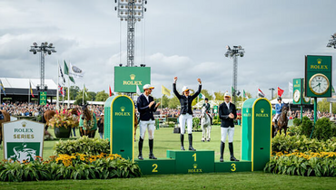 A fairytale finish for Nina Mallevaey and Dynastie de Beaufour in the CSIO5* 1.60m Rolex Grand Prix presented by Audi at the Brussels Stephex Masters 2025