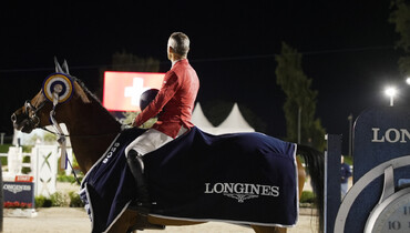 Pius Schwizer and Joan victorious in the CSIO4* 1.50m Prize of Longines in Avenches