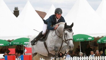 Elian Baumann brings on a surprise win in the Grand Prix in Humlikon