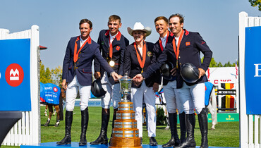 “The spirit of this team is second to none” – Di Lampard’s squad ends a 29-year drought in the BMO Nations Cup on British Day at Spruce Meadows