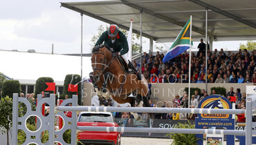 The horses and riders for CSIO5* Al Ain