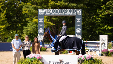 Lillie Keenan leads off at Longines FEI Jumping World Cup™ – Traverse City