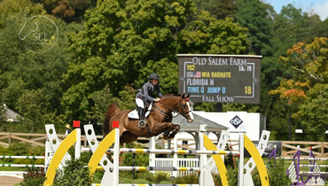 On their A-game – Mia Bagnato and Florida N win the $37,000 CSI4* Speed Stake at 2025 Old Salem Farm September Horse Shows presented by J.P. Morgan Private Bank
