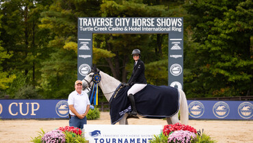 Hunter Holloway and Pepita Con Spita step back up for five-star victory