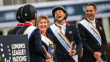 St Tropez-Gassin dazzles on its Longines League of Nations™ debut as Team GB wins