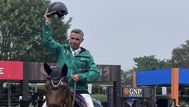 Rodrigo Lambre and Take-Off Diara PS deliver the only double clear to win the CSI5* 1.60m Grand Prix in Coapexpan