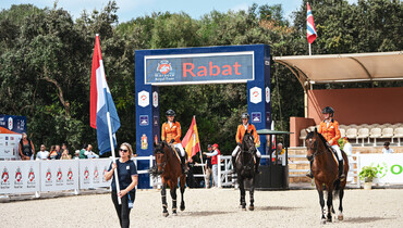 A unique family affair for the Thijssens in the CSIO4*-W Nations Cup in Rabat
