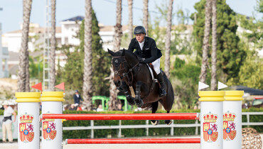 Candy Luck Z is on Willem Greve’s side to win the CSI3* 1.50m Grand Prix presented by Oliva Nova Beach & Golf Resort at Autumn MET I 2025