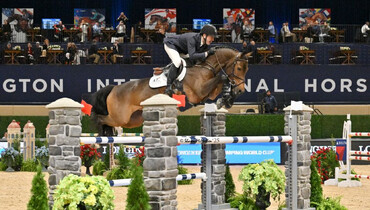 All hail the First Lady as she and Ward gallop to victory in Washington