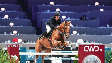 Roger Yves Bost and Ballerine du Vilpion triumph in Saturday’s CSI5*-W 1.50m Prix Département du Rhône in Lyon