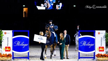 Milestone success for Czech rider in the Perlage CAVALIADA Tour Grand Prix