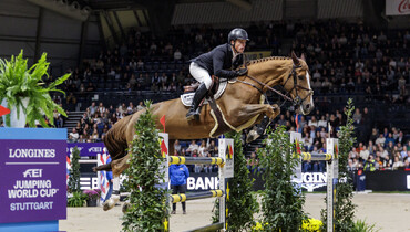 Stunned in Stuttgart – Willem Greve and Pretty Woman van’t Paradijs N.O.P. save the best for last in the Longines FEI Jumping World Cup™