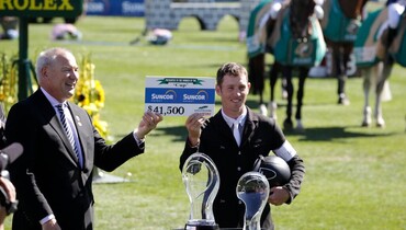 Scott Brash and Hello Forever top Suncor Energy Cup at Spruce Meadows