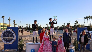 Margaux Rocuet and Elektra des Premices best in Valencia