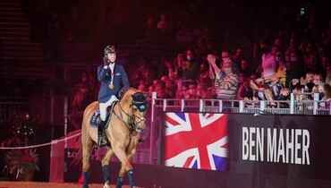 Ben Maher’s Explosion W to retire at London International Horse Show